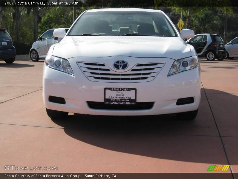 Super White / Ash 2007 Toyota Camry LE