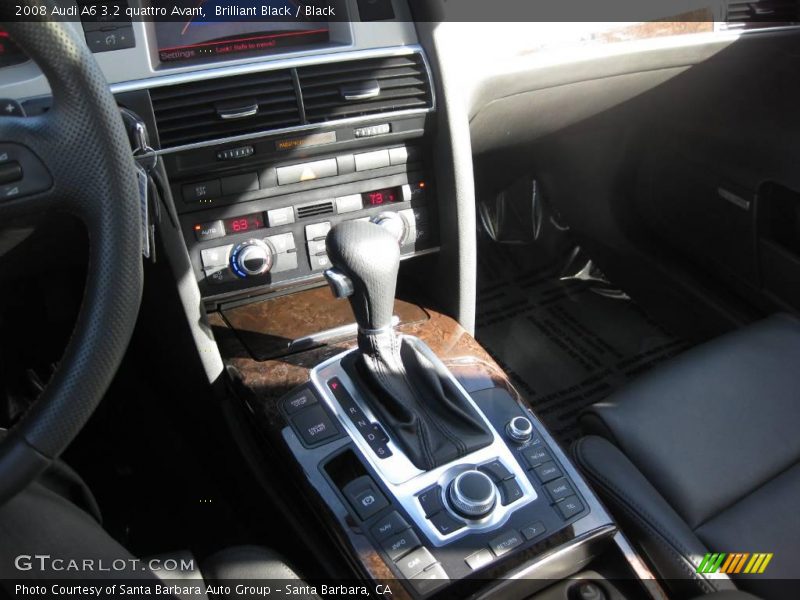 Brilliant Black / Black 2008 Audi A6 3.2 quattro Avant