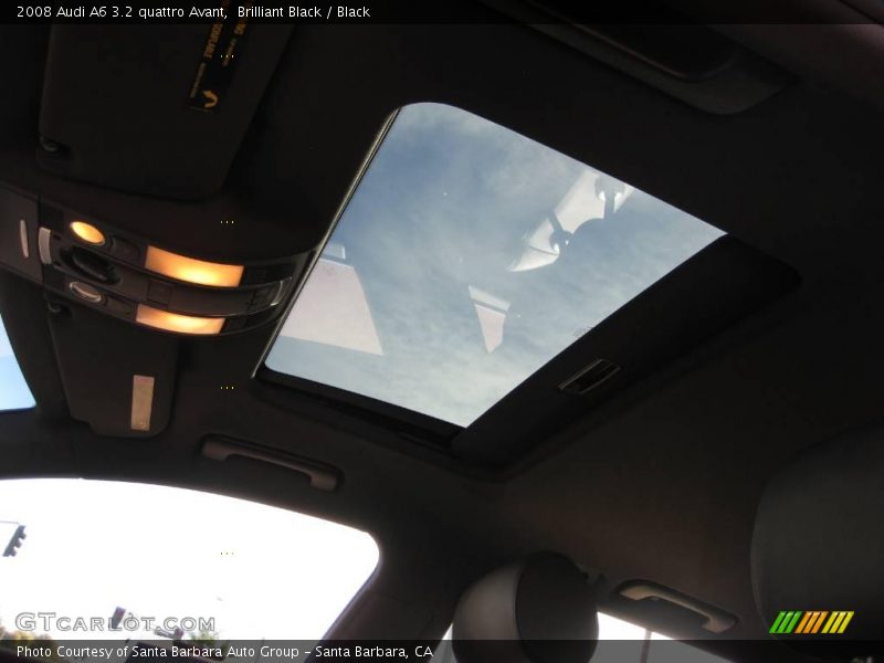 Brilliant Black / Black 2008 Audi A6 3.2 quattro Avant