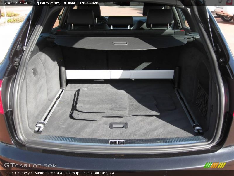 Brilliant Black / Black 2008 Audi A6 3.2 quattro Avant
