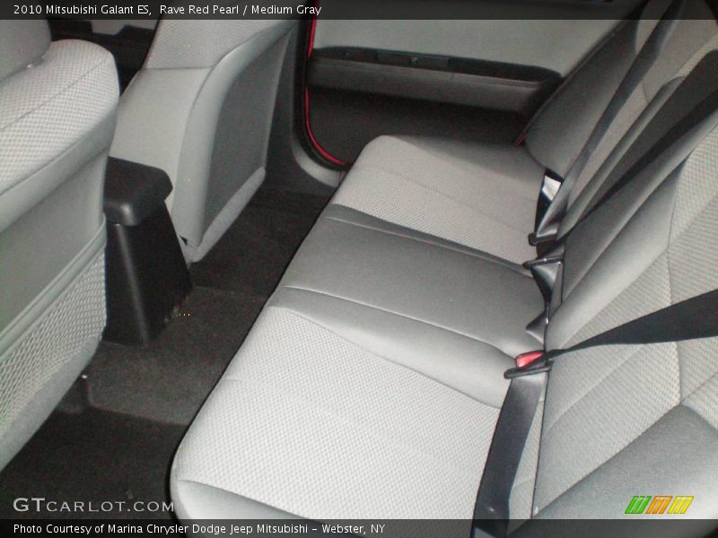 Rave Red Pearl / Medium Gray 2010 Mitsubishi Galant ES