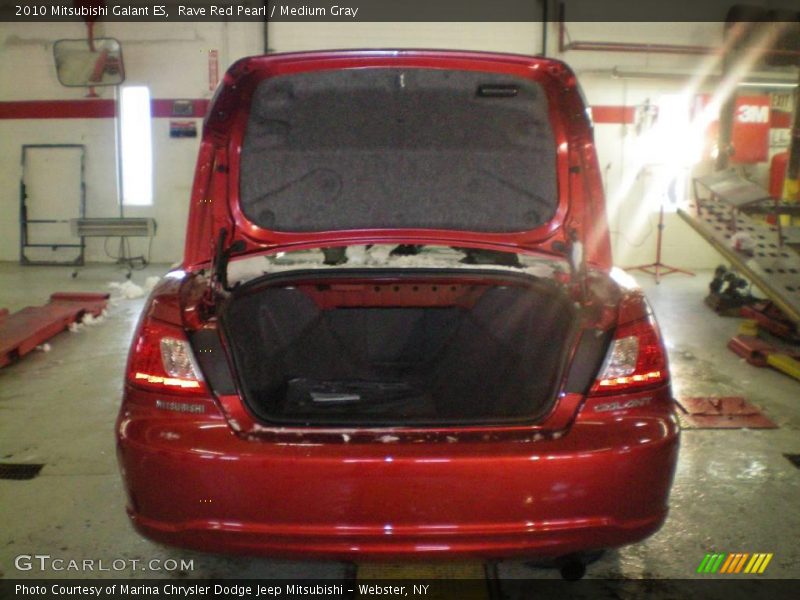 Rave Red Pearl / Medium Gray 2010 Mitsubishi Galant ES