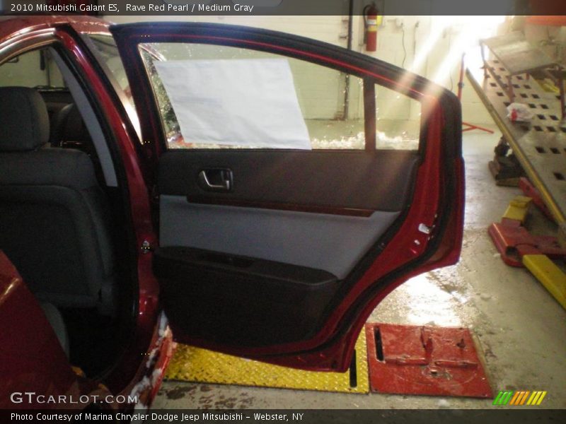 Rave Red Pearl / Medium Gray 2010 Mitsubishi Galant ES