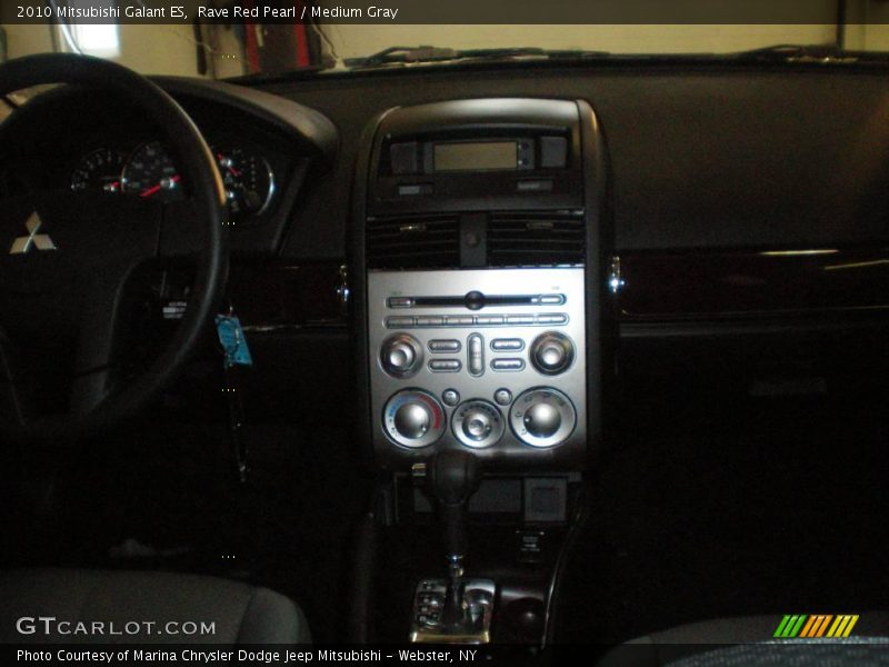 Rave Red Pearl / Medium Gray 2010 Mitsubishi Galant ES