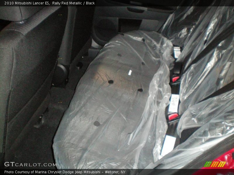 Rally Red Metallic / Black 2010 Mitsubishi Lancer ES