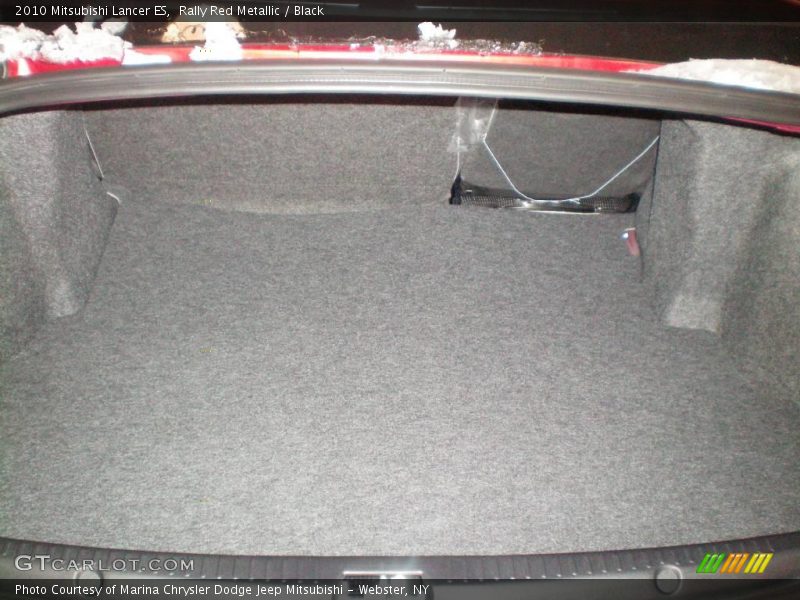 Rally Red Metallic / Black 2010 Mitsubishi Lancer ES
