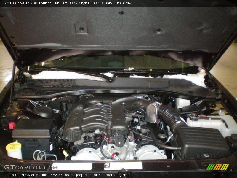 Brilliant Black Crystal Pearl / Dark Slate Gray 2010 Chrysler 300 Touring