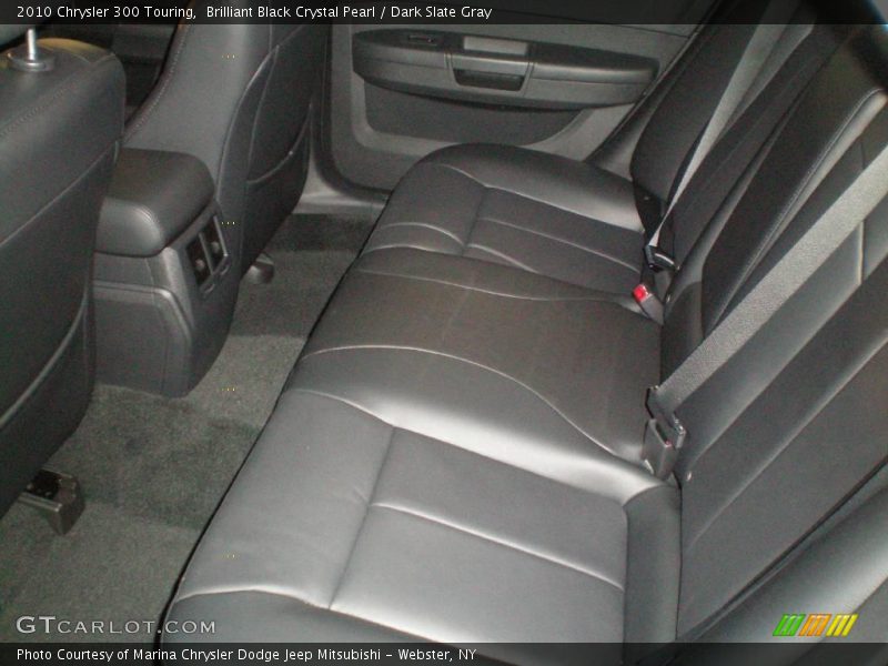 Brilliant Black Crystal Pearl / Dark Slate Gray 2010 Chrysler 300 Touring