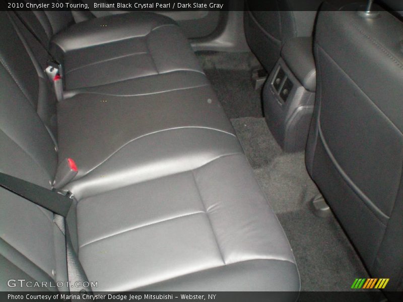 Brilliant Black Crystal Pearl / Dark Slate Gray 2010 Chrysler 300 Touring