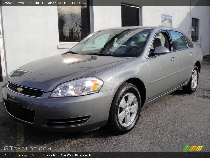 Dark Silver Metallic / Gray 2008 Chevrolet Impala LT