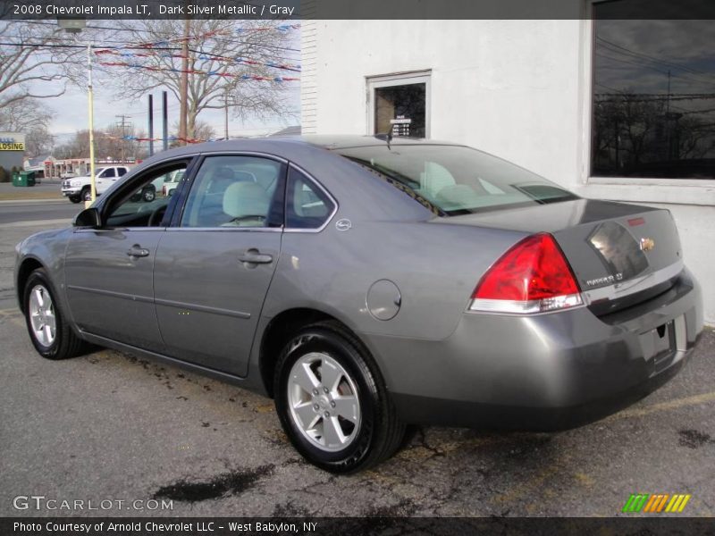 Dark Silver Metallic / Gray 2008 Chevrolet Impala LT