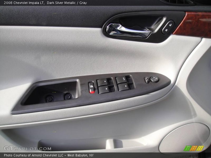 Dark Silver Metallic / Gray 2008 Chevrolet Impala LT