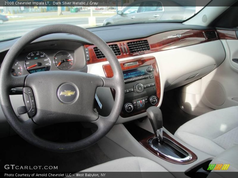 Dark Silver Metallic / Gray 2008 Chevrolet Impala LT