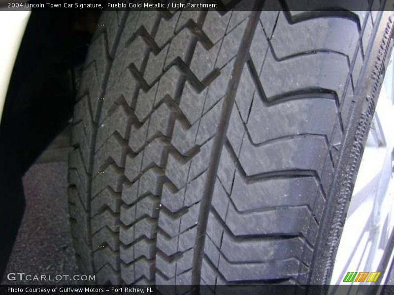 Pueblo Gold Metallic / Light Parchment 2004 Lincoln Town Car Signature