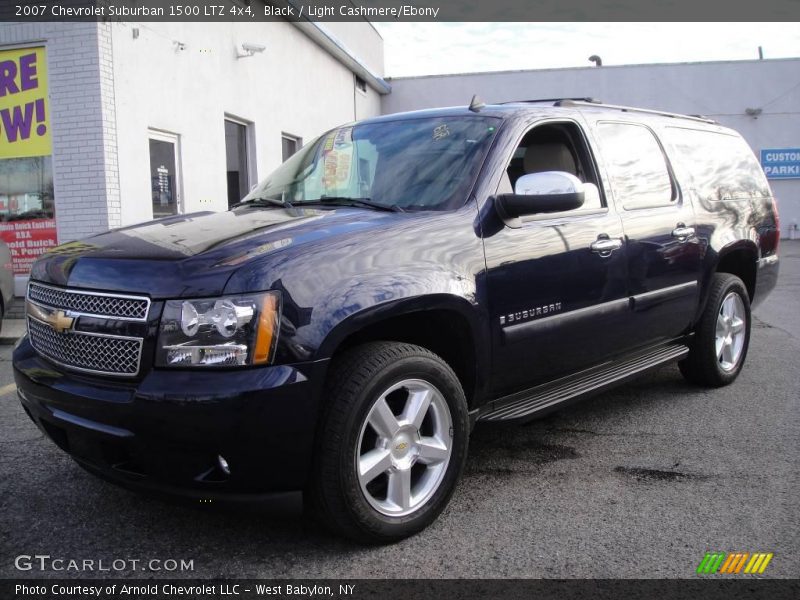 Black / Light Cashmere/Ebony 2007 Chevrolet Suburban 1500 LTZ 4x4