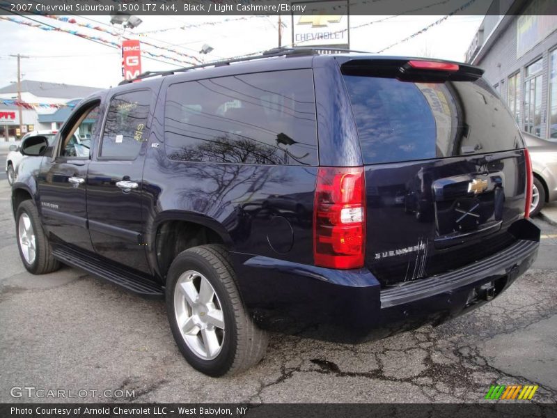 Black / Light Cashmere/Ebony 2007 Chevrolet Suburban 1500 LTZ 4x4