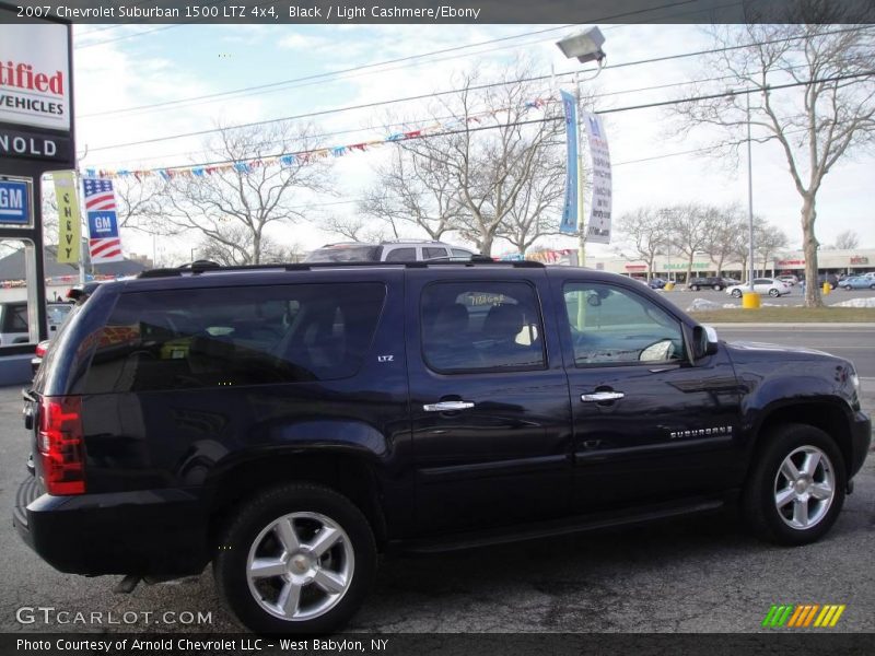 Black / Light Cashmere/Ebony 2007 Chevrolet Suburban 1500 LTZ 4x4