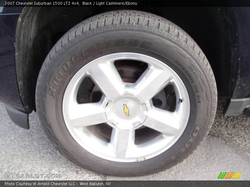 Black / Light Cashmere/Ebony 2007 Chevrolet Suburban 1500 LTZ 4x4