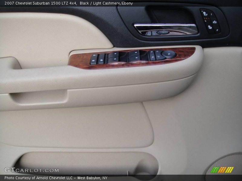 Black / Light Cashmere/Ebony 2007 Chevrolet Suburban 1500 LTZ 4x4