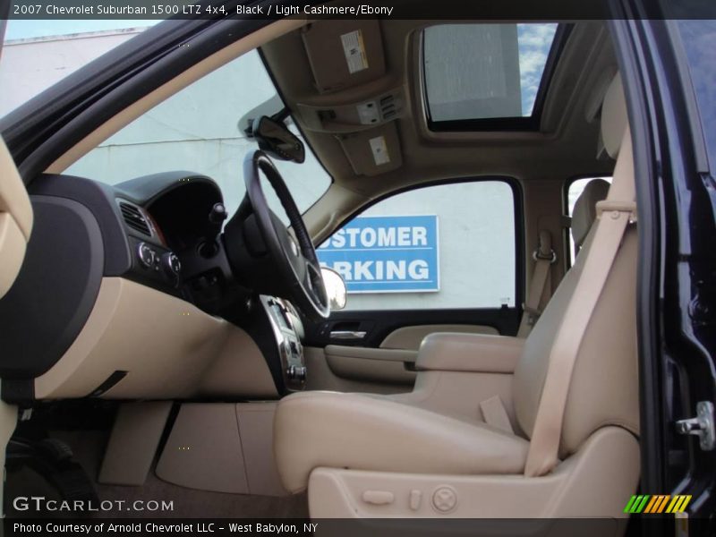 Black / Light Cashmere/Ebony 2007 Chevrolet Suburban 1500 LTZ 4x4