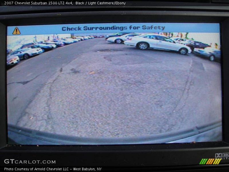 Black / Light Cashmere/Ebony 2007 Chevrolet Suburban 1500 LTZ 4x4