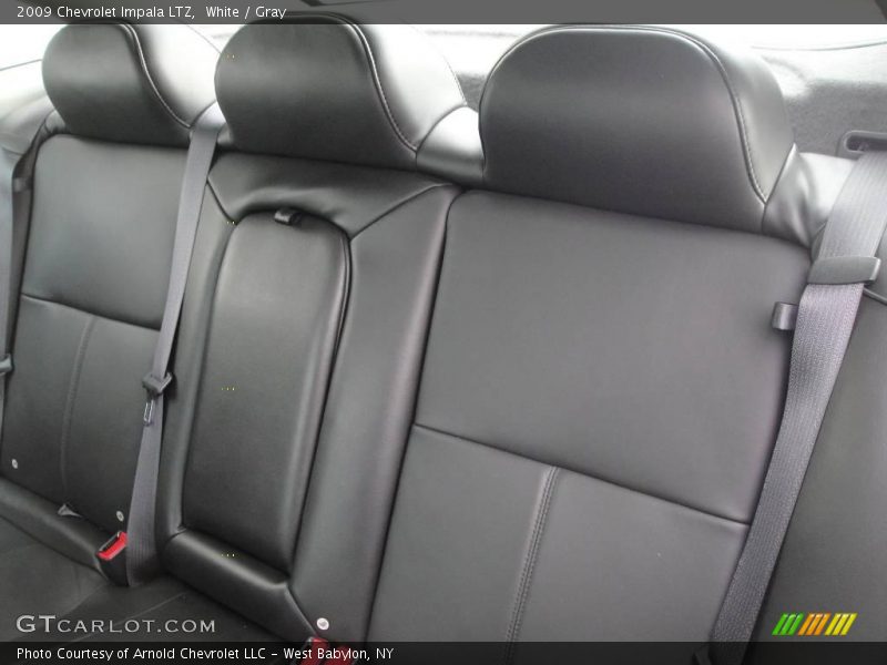 White / Gray 2009 Chevrolet Impala LTZ