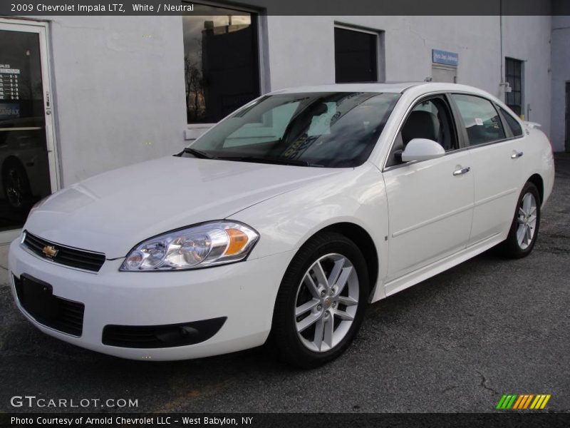 White / Neutral 2009 Chevrolet Impala LTZ