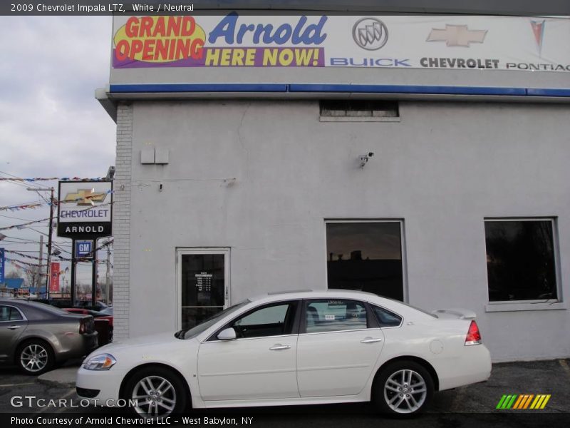 White / Neutral 2009 Chevrolet Impala LTZ