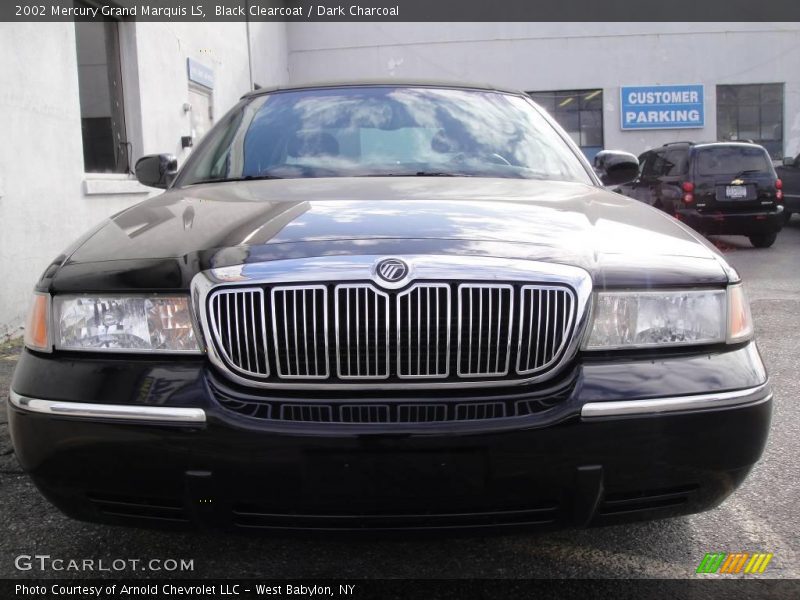 Black Clearcoat / Dark Charcoal 2002 Mercury Grand Marquis LS