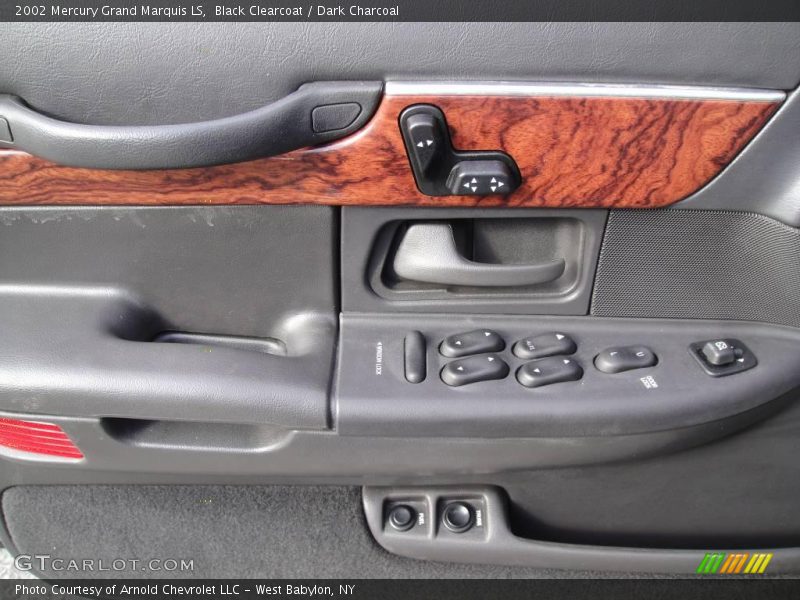 Black Clearcoat / Dark Charcoal 2002 Mercury Grand Marquis LS