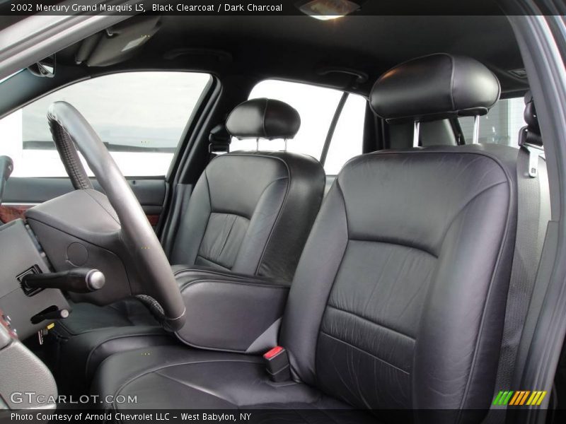 Black Clearcoat / Dark Charcoal 2002 Mercury Grand Marquis LS