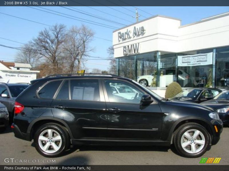 Jet Black / Black 2008 BMW X5 3.0si
