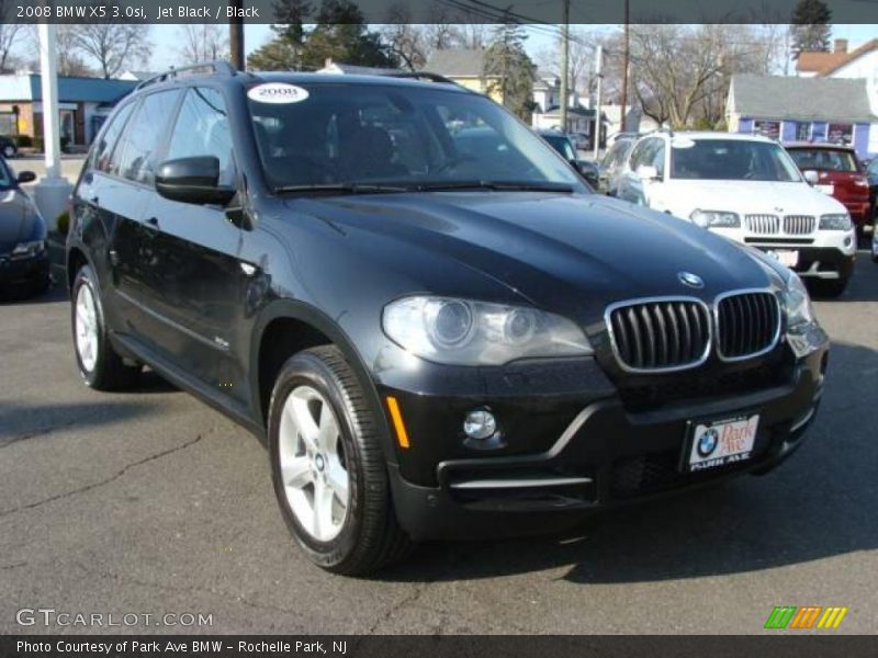 Jet Black / Black 2008 BMW X5 3.0si