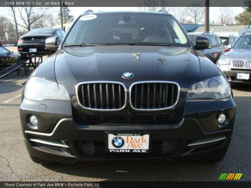 Jet Black / Black 2008 BMW X5 3.0si