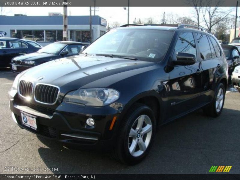 Jet Black / Black 2008 BMW X5 3.0si