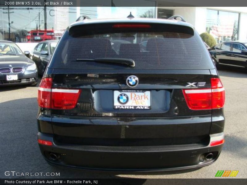 Jet Black / Black 2008 BMW X5 3.0si