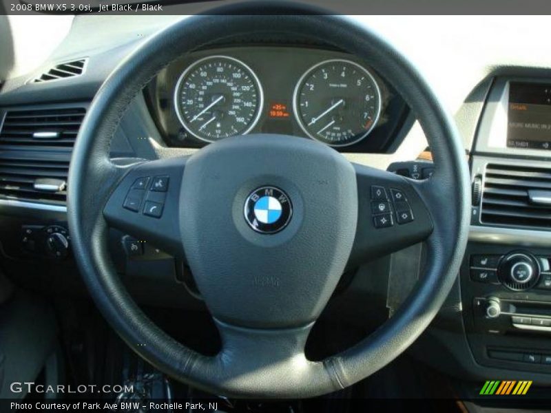 Jet Black / Black 2008 BMW X5 3.0si