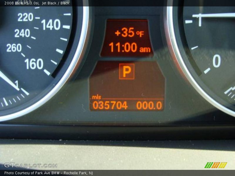Jet Black / Black 2008 BMW X5 3.0si