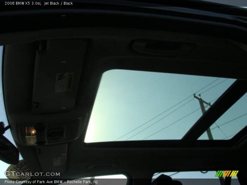 Jet Black / Black 2008 BMW X5 3.0si
