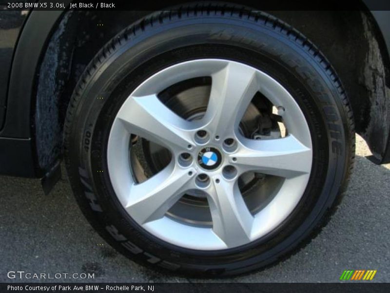 Jet Black / Black 2008 BMW X5 3.0si