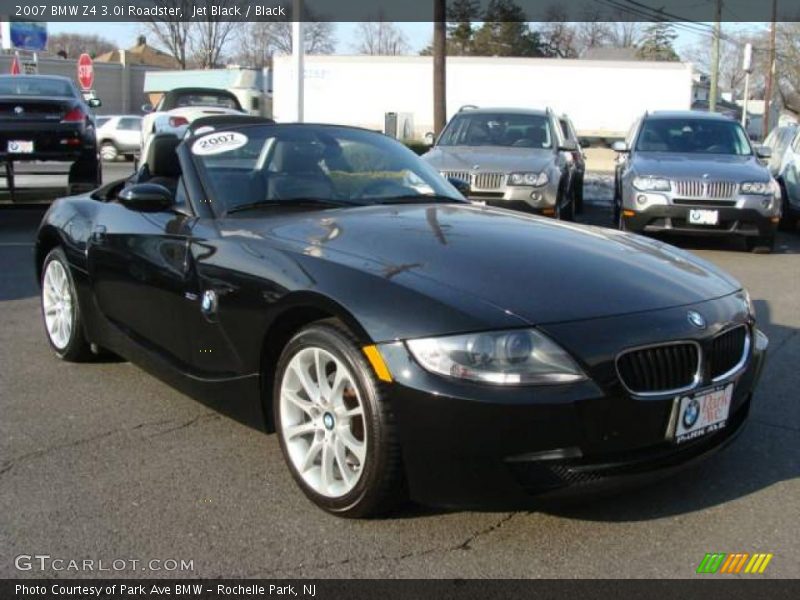 Jet Black / Black 2007 BMW Z4 3.0i Roadster