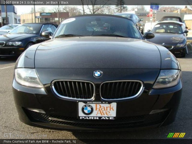 Jet Black / Black 2007 BMW Z4 3.0i Roadster