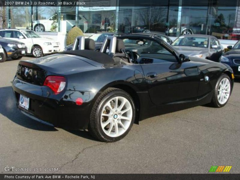 Jet Black / Black 2007 BMW Z4 3.0i Roadster