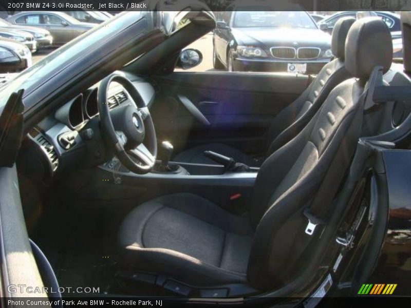 Jet Black / Black 2007 BMW Z4 3.0i Roadster