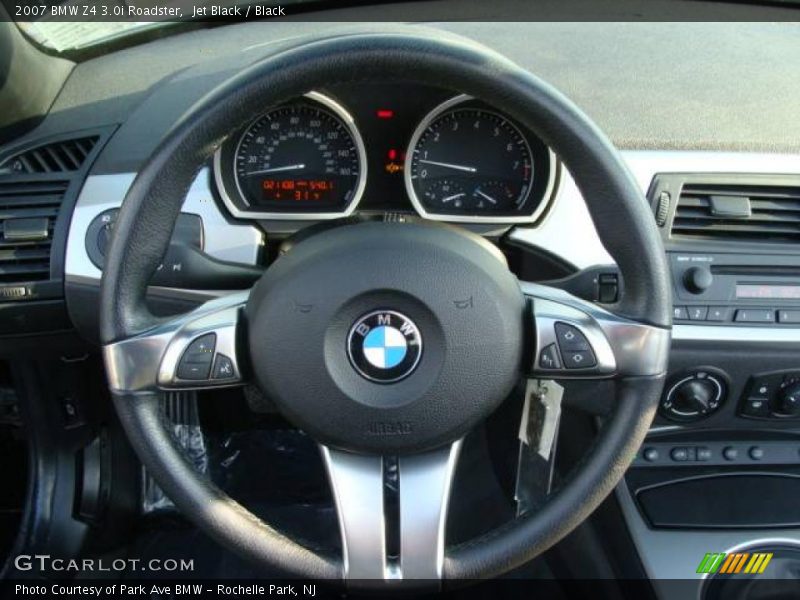Jet Black / Black 2007 BMW Z4 3.0i Roadster