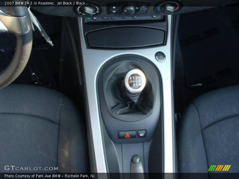 Jet Black / Black 2007 BMW Z4 3.0i Roadster