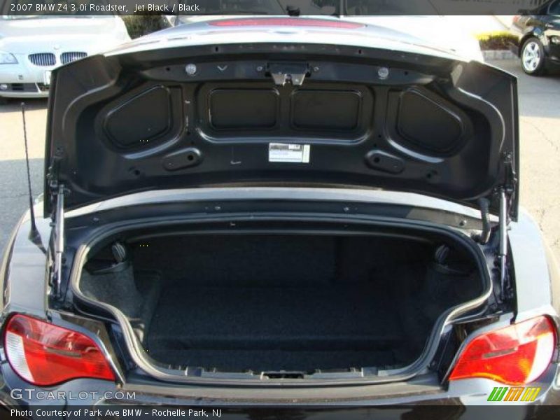 Jet Black / Black 2007 BMW Z4 3.0i Roadster