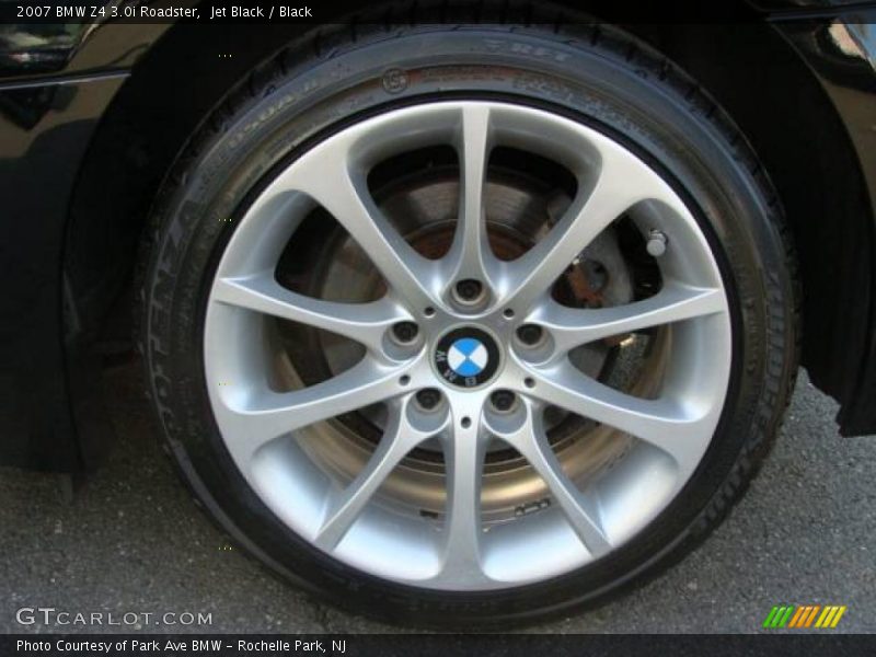 Jet Black / Black 2007 BMW Z4 3.0i Roadster