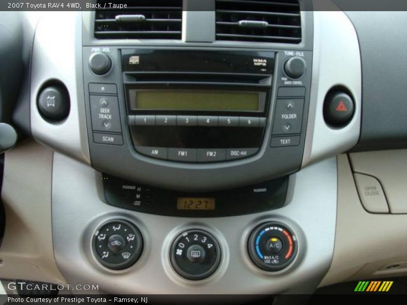 Black / Taupe 2007 Toyota RAV4 4WD