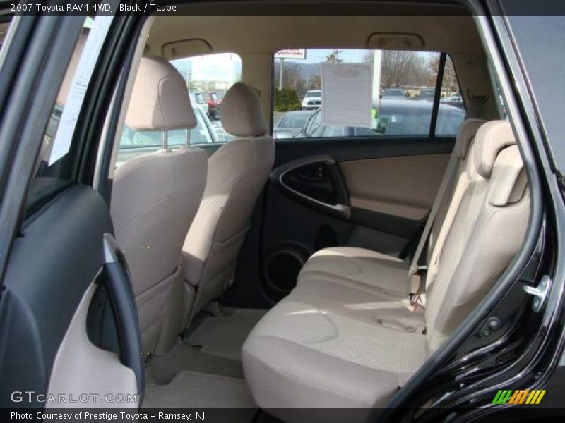 Black / Taupe 2007 Toyota RAV4 4WD